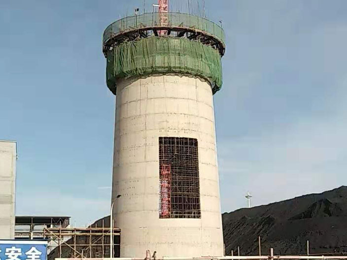 120米煙囪新建 120米煙囪新建